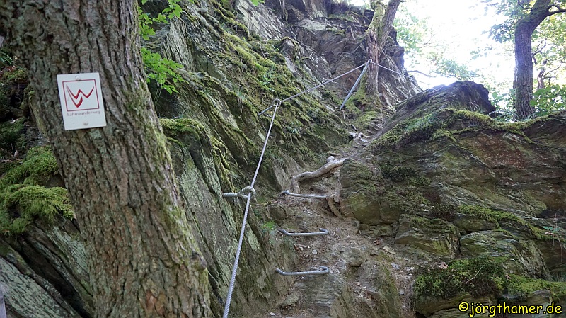 Lahnwanderweg flußaufwärts von Obernhof nach Balduinstein