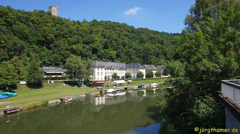 Lahnwanderweg flußaufwärts von Obernhof nach Balduinstein