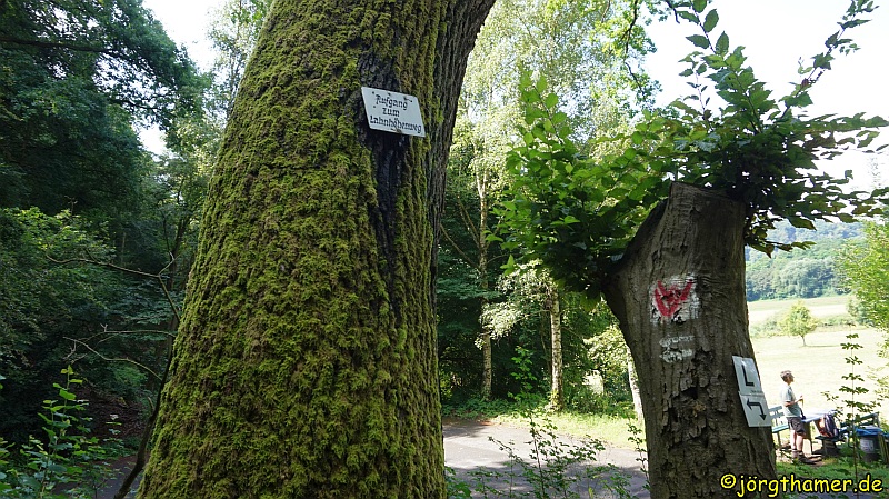 Wegmarkierung Lahnwanderweg