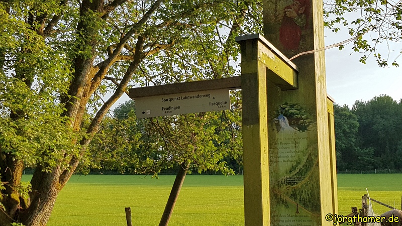 Lahnwanderweg bei Lahnhof