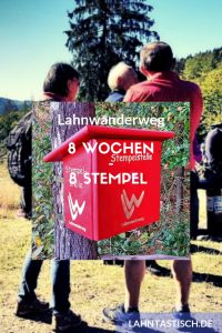 8 Wochen 8 Stempel - Gewinnspielaktion am Lahnwanderweg