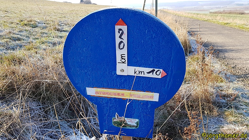 IVV-Wandertag Streckenbeschilderung