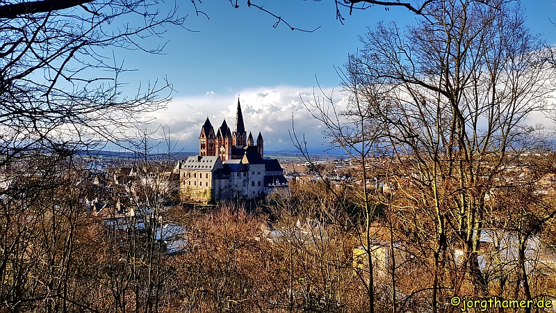 Blick vom Greifenberg aus auf den Limburger Dom