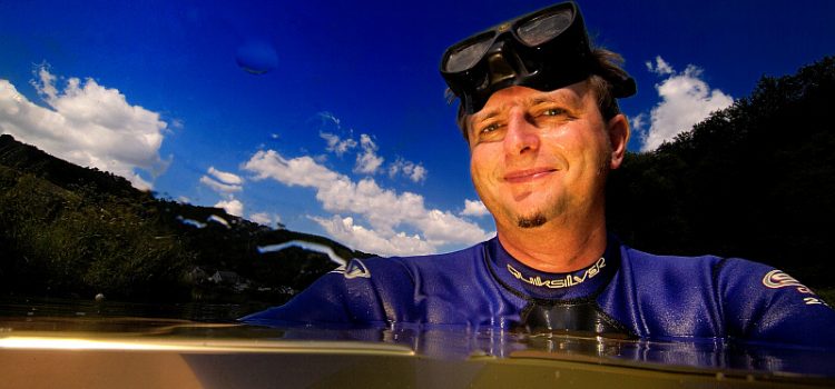 Eckhard Krumpholz bei der Arbeit