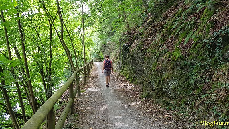 Wanderweg an der Lahn