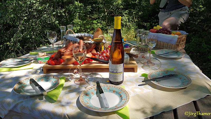 Lahnfacette Küppeltour Picknick