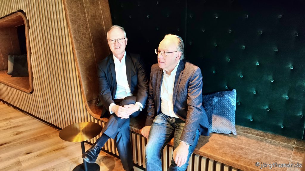 Dr. Stefan Kannewischer und Architekt Ernst Ulrich Tillmanns